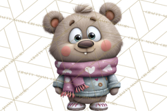 Punny Animal Valentine PNG, Cute Love Clipart Product Image 5