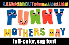 Punny Mother's Day Color Font Product Image 1