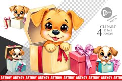 Puppy Clipart Gift Product Image 1