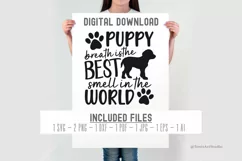 Puppy Breath is the Best Smell in the World SVG - Puppy Svg Product Image 2