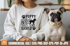Puppy Breath is the Best Smell in the World SVG - Puppy Svg Product Image 3