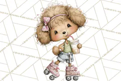 Puppy Love Clipart PNG, Dog Park Date Valentine Clip Art Product Image 3