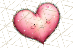 Puppy Love Clipart PNG, Dog Park Date Valentine Clip Art Product Image 4