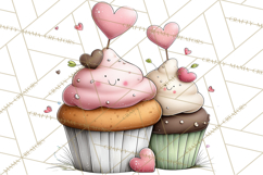 Puppy Love Clipart PNG, Dog Park Date Valentine Clip Art Product Image 5