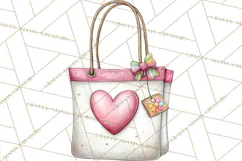 Puppy Love Clipart PNG, Dog Park Date Valentine Clip Art Product Image 3