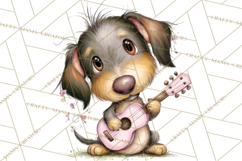 Puppy Love Clipart PNG, Dog Park Date Valentine Clip Art Product Image 4