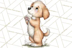 Puppy Love Clipart PNG, Dog Park Date Valentine Clip Art Product Image 3