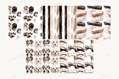 GlamArtZhanna, Dog seamless pattern, Dog digital paper, Dog lover paper, Dog background, Paw print paper, Puppy pattern, Dog Breeds paper, Pets pattern, Pets digital paper, Puppy Graphics, Dog lover paper, Dog lover pattern, Pet background