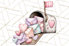 Puppy Dog Clipart PNG, Valentine Mail Carrier Clip Art Product Image 2