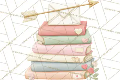 Puppy Post Office Clipart PNG Valentine Mail Dog Clip Art. Product Image 2