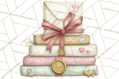 Puppy Post Office Clipart PNG Valentine Mail Dog Clip Art. Product Image 4