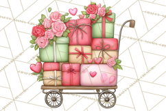 Puppy Dog Clipart PNG, Valentine Mail Carrier Clip Art Product Image 3
