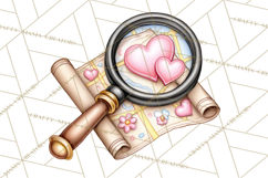 Puppy Dog Clipart PNG, Valentine Mail Carrier Clip Art Product Image 4