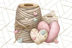 Puppy Post Office Clipart PNG Valentine Mail Dog Clip Art. Product Image 4