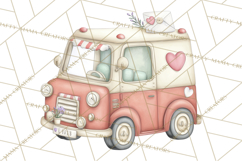 Puppy Post Office Clipart PNG Valentine Mail Dog Clip Art. Product Image 3