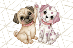 Puppy Dog Clipart PNG, Valentine Mail Carrier Clip Art Product Image 3