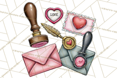 Puppy Dog Clipart PNG, Valentine Mail Carrier Clip Art Product Image 4