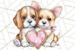Puppy Dog Clipart PNG, Valentine Mail Carrier Clip Art Product Image 5
