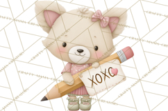 Puppy Post Office Clipart PNG Valentine Mail Dog Clip Art. Product Image 4