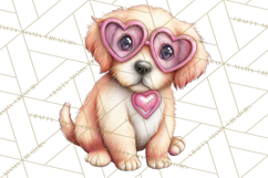 Puppy Dog Clipart PNG, Valentine Mail Carrier Clip Art Product Image 5