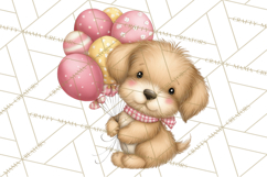 Puppy Dog Clipart PNG, Valentine Mail Carrier Clip Art Product Image 4