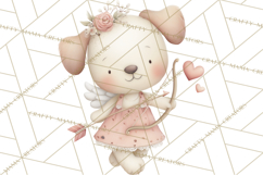 Puppy Post Office Clipart PNG Valentine Mail Dog Clip Art. Product Image 4