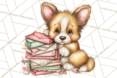 Puppy Dog Clipart PNG, Valentine Mail Carrier Clip Art Product Image 4
