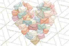 Puppy Post Office Clipart PNG Valentine Mail Dog Clip Art. Product Image 5