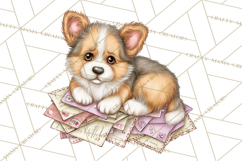 Puppy Dog Clipart PNG, Valentine Mail Carrier Clip Art Product Image 2