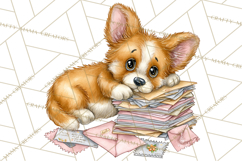 Puppy Dog Clipart PNG, Valentine Mail Carrier Clip Art Product Image 3