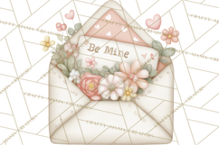 Puppy Post Office Clipart PNG Valentine Mail Dog Clip Art. Product Image 3