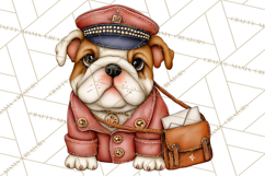 Puppy Dog Clipart PNG, Valentine Mail Carrier Clip Art Product Image 5