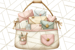 Puppy Post Office Clipart PNG Valentine Mail Dog Clip Art. Product Image 5