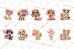 Puppy Dog Clipart PNG, Valentine Mail Carrier Clip Art Product Image 7