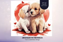 Puppy Tumbler Wrap | Golden Retriever Puppy Sublimation Png
