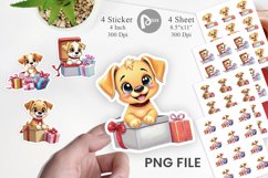 Puppy Sticker Gift Product Image 1