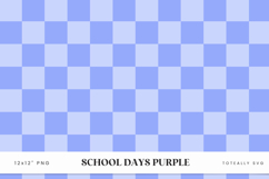 School Days Checkered Digital Pattern Product Image 8