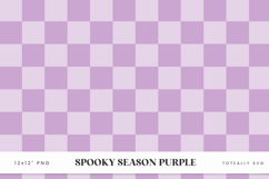 Spooky Season Checkered Digital Pattern Product Image 7