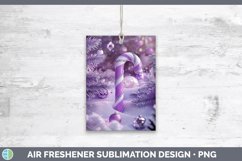 GorgeousPurple 3D Christmas Air Freshener design.