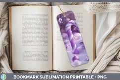 GorgeousPurple 3D Christmas Bookmark design.