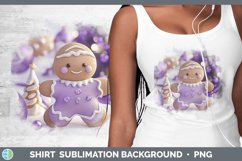 GorgeousPurple 3D Christmas Shirt design.