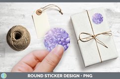 GorgeousPurple 3D Christmas Stickers design.