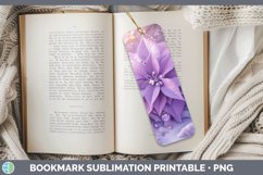 GorgeousPurple 3D Christmas Bookmark design.