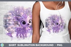 GorgeousPurple 3D Christmas Shirt design.