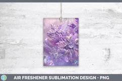 GorgeousPurple 3D Christmas Air Freshener design.