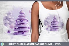 GorgeousPurple 3D Christmas Shirt design.