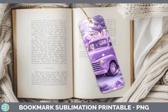GorgeousPurple 3D Christmas Bookmark design.