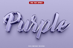 Modern vibrant color 3D editable text effect Product Image 3