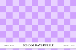 School Days Checkered Digital Pattern Product Image 9