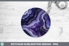 GorgeousPurple Keychain design.